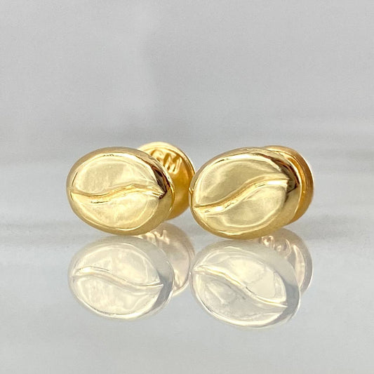 Topos Grano Café 0.65gr / Oro Amarillo 18K