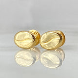 Topos Grano Café 0.65gr / Oro Amarillo 18K