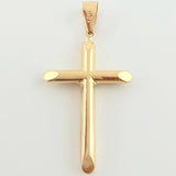 Dije Cruz 1.7gr / 1 3/4 in / Oro Amarillo 18K