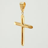 Dije Cruz 1.7gr / 1 3/4 in / Oro Amarillo 18K