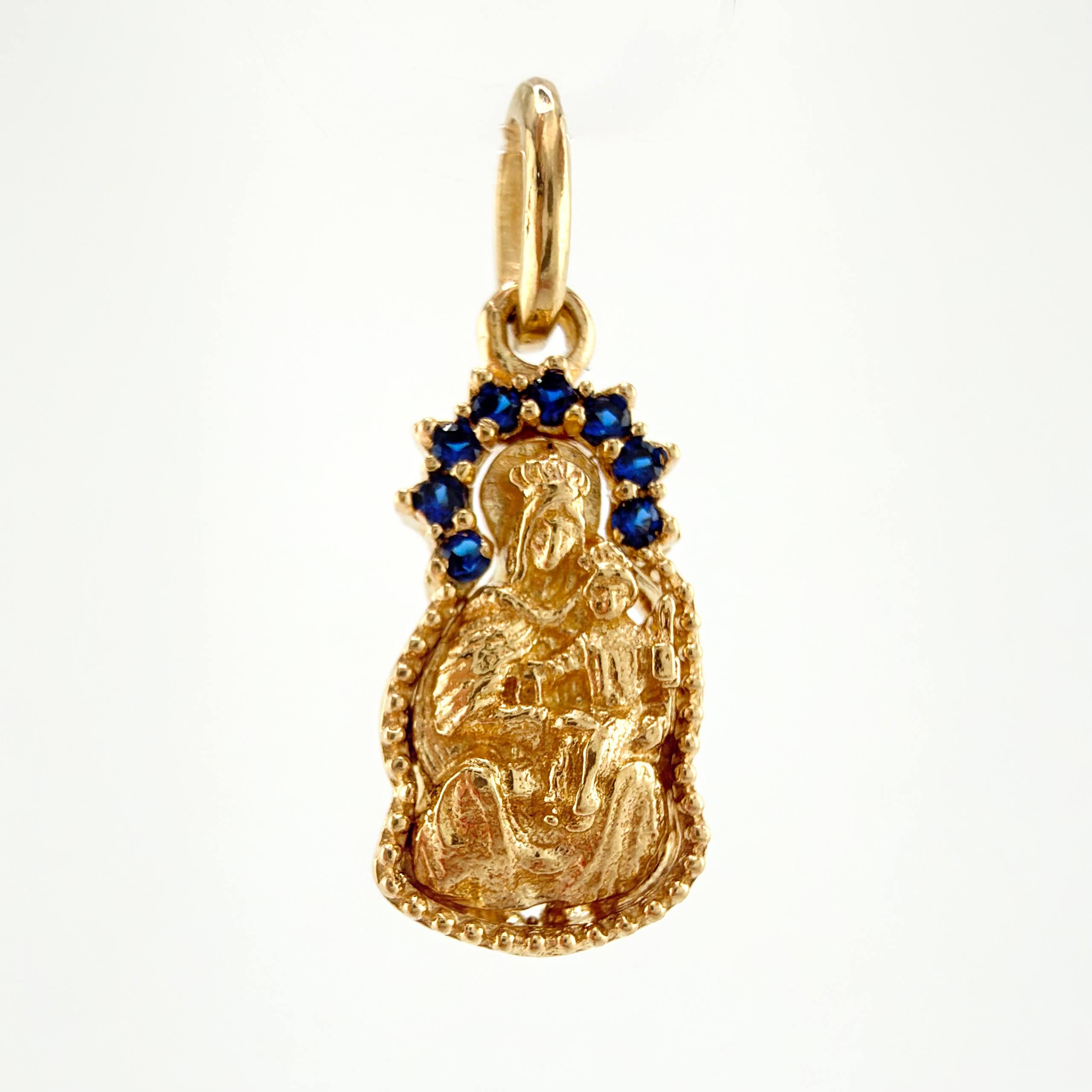 Dije Virgen Del Carmen 1.1gr / 3/4 in / Oro Amarillo 18K ©