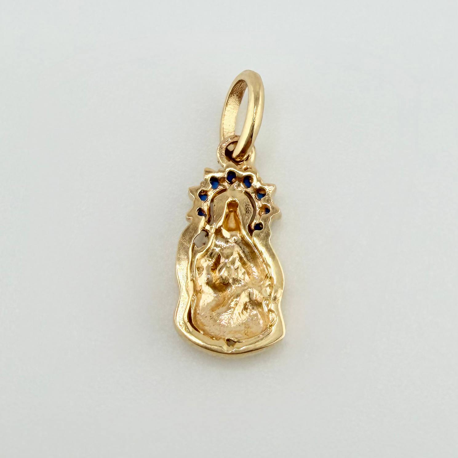 Dije Virgen Del Carmen 1.1gr / 3/4 in / Oro Amarillo 18K ©