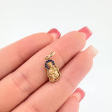 Dije Virgen Del Carmen 1.1gr / 3/4 in / Oro Amarillo 18K ©