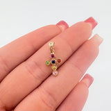 Dije Cruz Tupida 0.9gr / 3/4 in / Oro Amarillo 18K ©