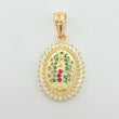 Dije Virgen Guadalupe 1.65gr / 1 in / Oro Amarillo 18K *