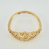 Tiara Quinceañera Heart Ring 2.05g / T7 / 18K Yellow Gold