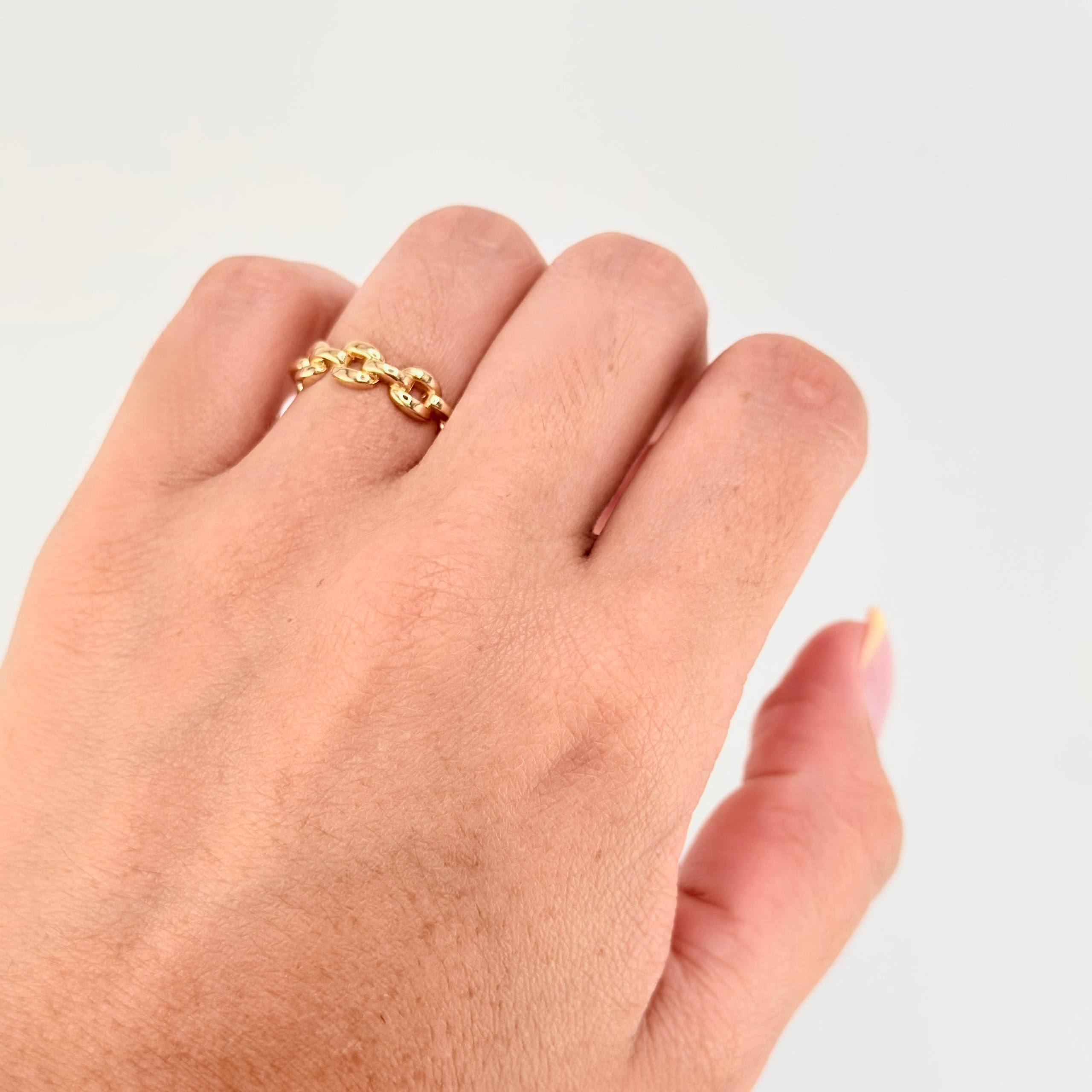 Anillo Roll On 2.65gr / T7 1/2 / Oro Amarillo 18K