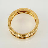 Rustic Ring 3.35g / T5 3/4 / 18K Yellow Gold