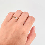 Anillo GC 1.6gr / T6 1/4 / Tres Oros 18K