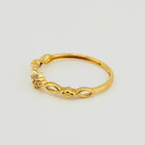 Life Knot Ring 1.25g / T5 1/4 / 18K Yellow Gold