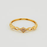 Life Knot Ring 1.25g / T5 1/4 / 18K Yellow Gold