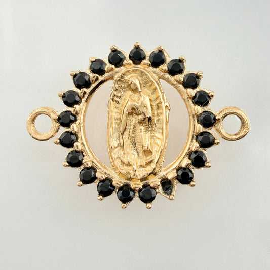 Herraje Virgen Guadalupe 1gr / 3/4 in / Oro Amarillo 18K