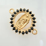 Herraje Virgen Guadalupe 1.05gr / 3/4 in / Oro Amarillo 18K ©