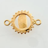 Herraje Virgen Guadalupe 0.95gr / 3/4 in / Oro Amarillo 18K