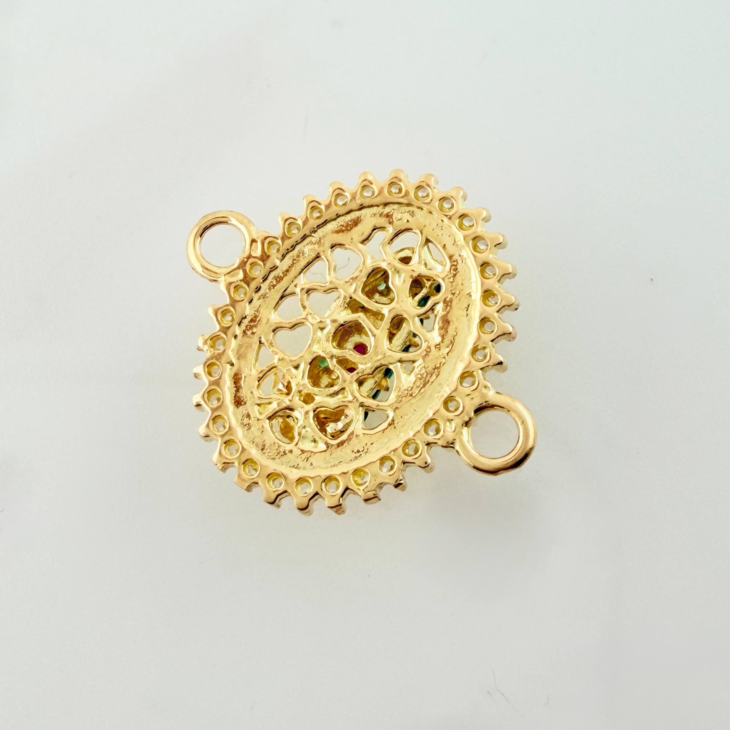 Herraje Virgen Guadalupe 1.65gr / 3/4 in / Oro Amarillo 18K ©