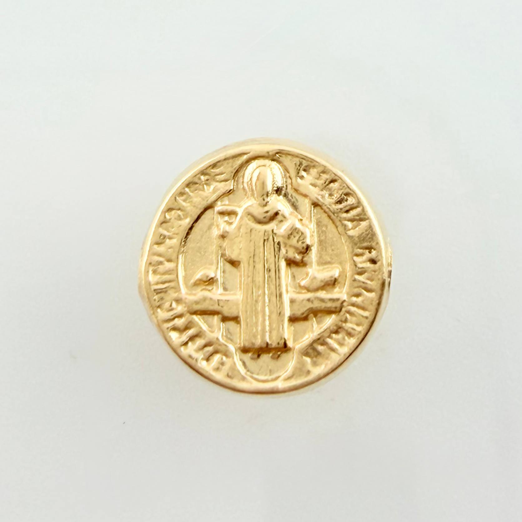 Herraje San Benito 0.4gr / 1/4 in / Oro Amarillo 18K ©