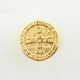 Herraje San Benito 0.4gr / 1/4 in / Oro Amarillo 18K ©