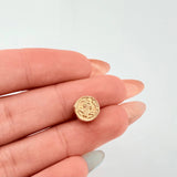 Herraje San Benito 0.4gr / 1/4 in / Oro Amarillo 18K ©