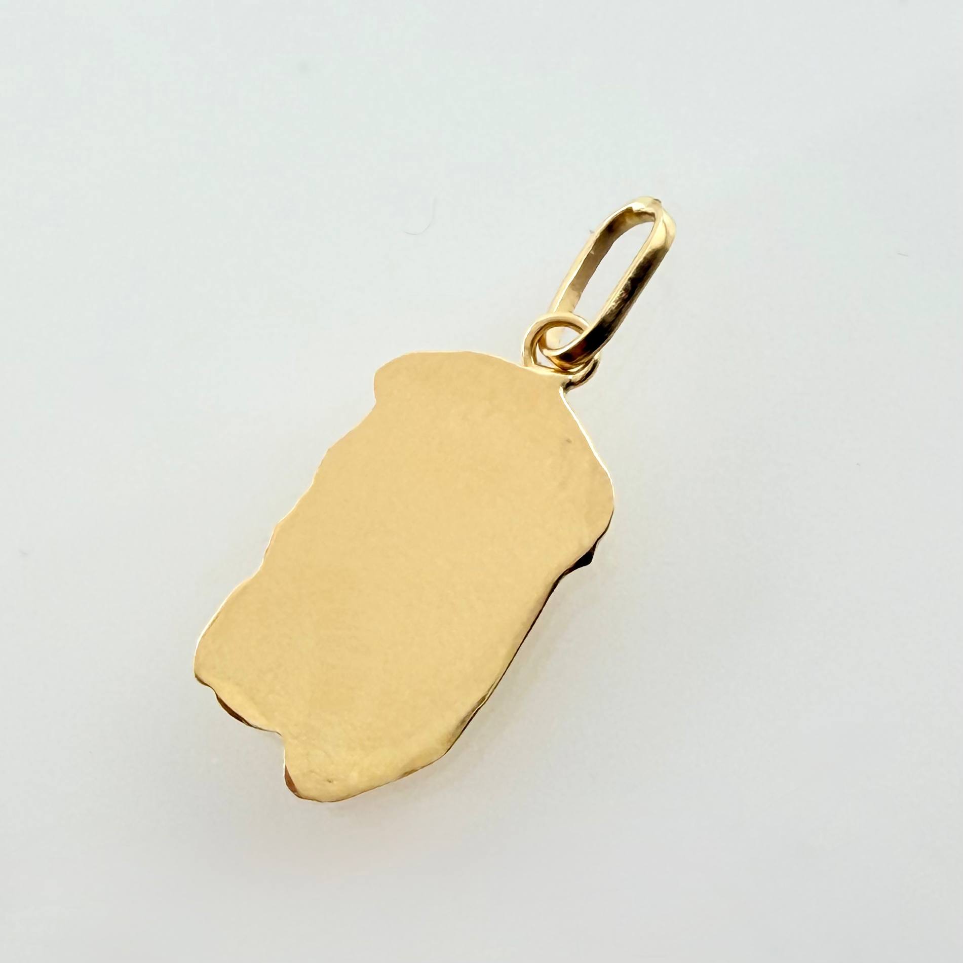 Dije Rostro Cristo 0.85gr / 1 in / Oro Amarillo 18K ©