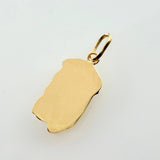 Dije Rostro Cristo 0.85gr / 1 in / Oro Amarillo 18K ©