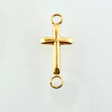 Herraje Cruz 0.2gr / 1/2 in / Oro Amarillo 18K ©