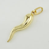 Pendant Jalapeño Pepper 1.25gr / 1 1/4 in / Yellow Gold +4 18K *