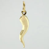 Pendant Jalapeño Pepper 1.25gr / 1 1/4 in / Yellow Gold +4 18K *