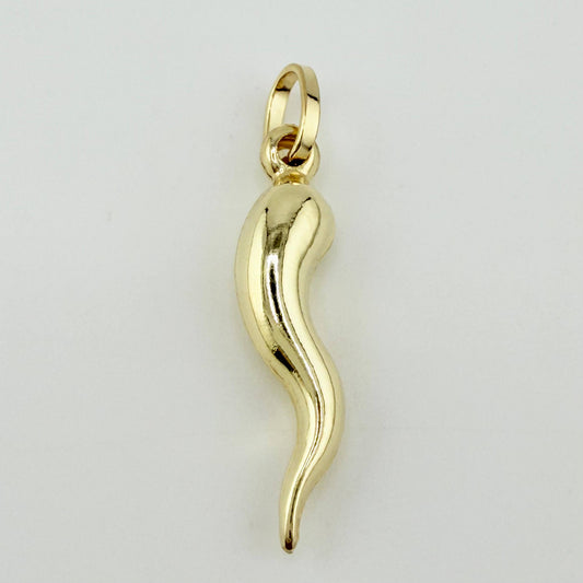 Dije Chile Jalapeño 0.95gr / 1 in / Oro Amarillo +4 18K *