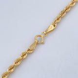 Rope Chain 5.55gr / 23 3/4 in / 18K Gold +3 $