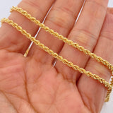 Rope Chain 5.65gr / 23 3/4 in / 18K Gold +3 $