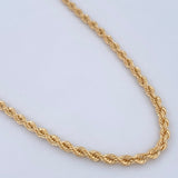 Cadena Lazo 9.4gr / 24 in / 3.73mm Oro Amarillo +3 18K $