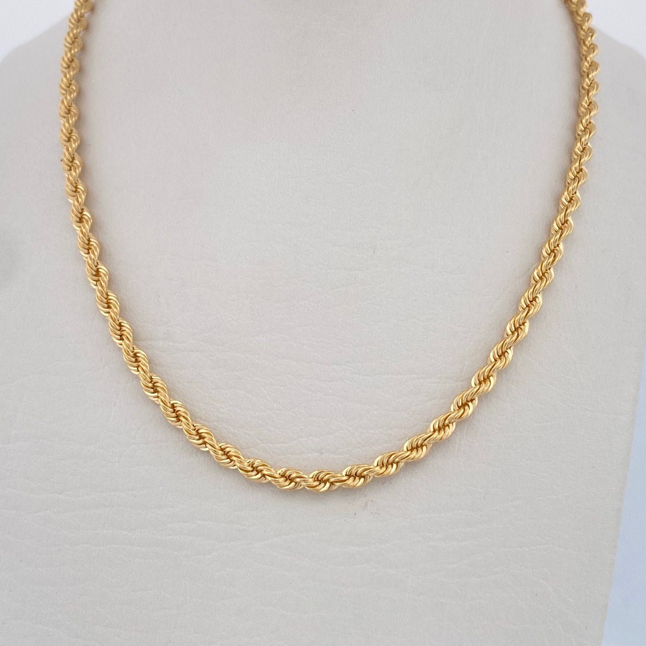 Cadena Lazo 9.4gr / 24 in / 3.73mm Oro Amarillo +3 18K $