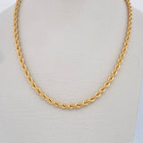 Cadena Lazo 7.35gr / 23 3/4 in / 3.04mm Oro Amarillo +3 18K %