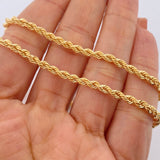 Cadena Lazo 9.4gr / 24 in / 3.73mm Oro Amarillo +3 18K $