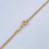Cadena China 4.9gr / 19 3/4 in / Oro Amarillo +1 18K $