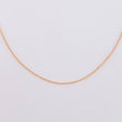 Classic Link Chain 1.3 g / 19 3/4 in / 0.8 mm 18K Rose Gold