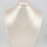 Classic Link Chain 1.05 g / 15 3/4 in / 0.8 mm 18K Rose Gold