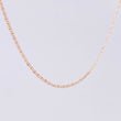 Flat Mariner Chain 1.3 g / 15 3/4 in / 1.3 mm 18K Rose Gold