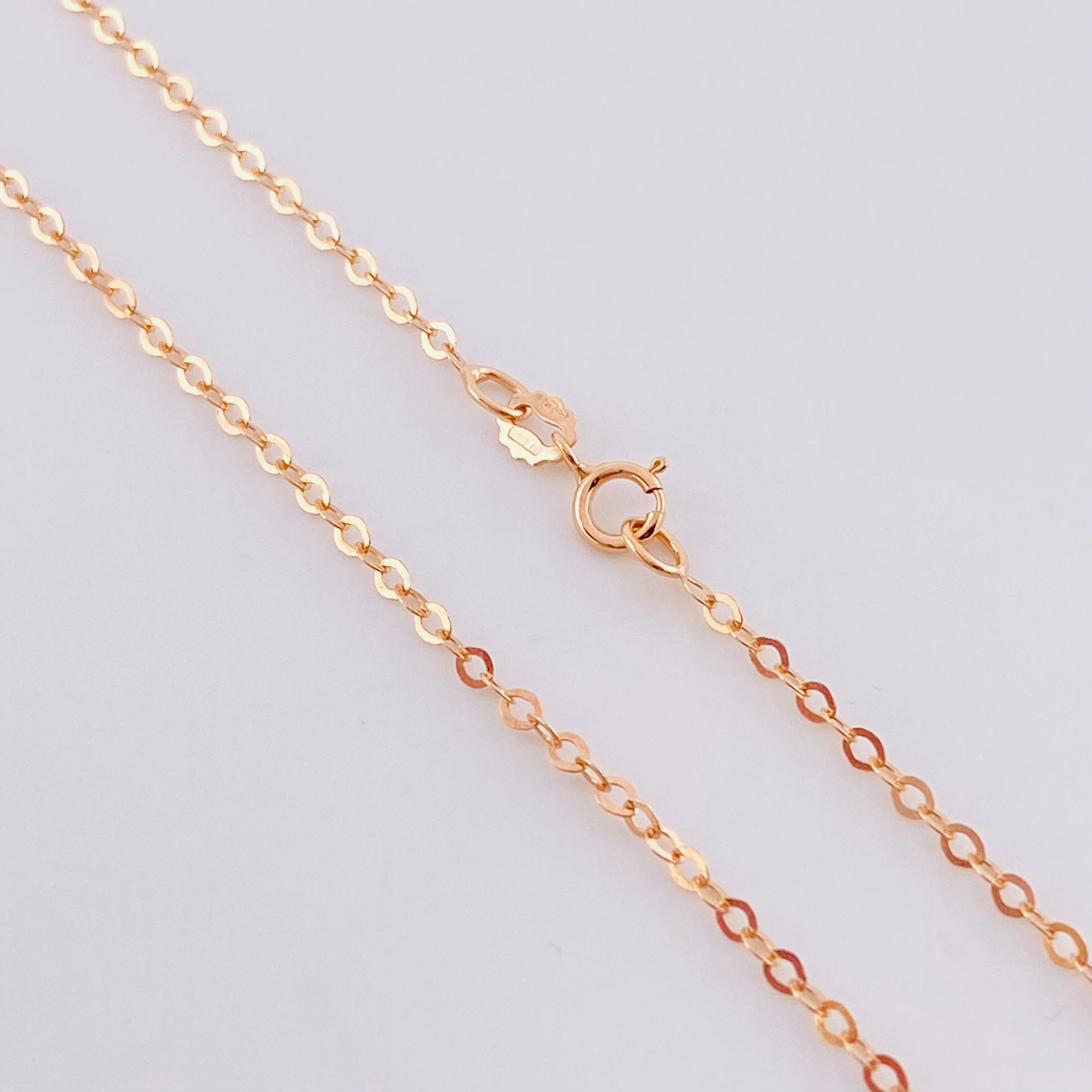 Roll-On Chain 1.45 g / 15 3/4 in / 1.7 mm 18K Rose Gold