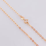 Cadena Roll- On 1.45 g / 16 in / 1.8 mm Oro Rosa 18K