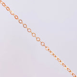 Cadena Roll- On 1.45 g / 16 in / 1.8 mm Oro Rosa 18K