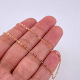 Cadena Roll- On 1.45 g / 15 3/4 in / 1.8 mm Oro Rosa 18K