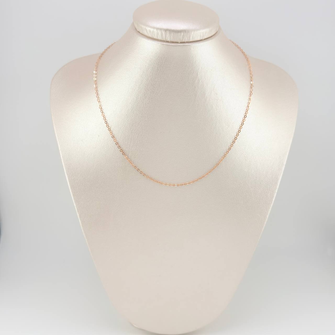 Roll-On Chain 1.45 g / 15 3/4 in / 1.7 mm 18K Rose Gold