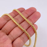 Cadena Serpiente 14.4 g / 23 1/2 in / 3.3 mm Oro Amarillo 18K