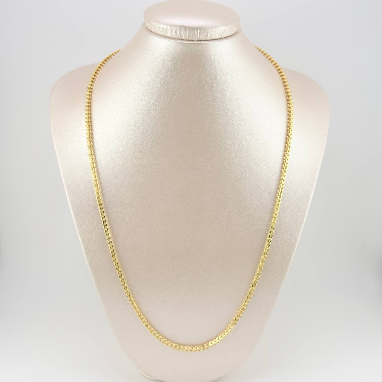Cadena Franco 40.8 g / 27 3/4 in / 4.6 mm Oro Amarillo 18K