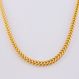 Franco Chain 36.65 g / 27 1/2 in / 4.4 mm Yellow Gold 18K