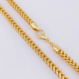 Franco Chain 36.65 g / 27 1/2 in / 4.4 mm Yellow Gold 18K