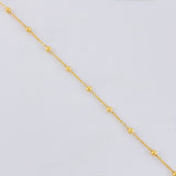 Rosary Miraculous Virgin Plain Cross 2.95 g / 24 1/2 in / 1.8 mm Yellow Gold 18K