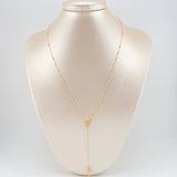 Miraculous Virgin Rosary Plain Cross 2.95 g / 24 3/4 in / 1.8 mm Yellow Gold 18K