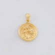 Dije Virgen Del Carmen 1.4 g / 3/4 in Oro Amarillo 18K
